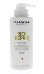 Интенсивная маска для волос Goldwell Rich Repair 60sec, 500 мл цена и информация | Средства для укрепления волос | hansapost.ee