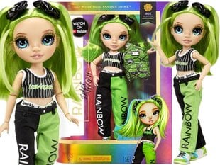 Nukk Rainbow High Junior High Fashion Doll - Jade Hunter (Green) (22 cm) hind ja info | Mänguasjad tüdrukutele | hansapost.ee