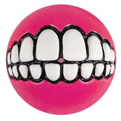 Rogz Grinz Pink roosa pall, 64mm hind ja info | Koerte mänguasjad | hansapost.ee
