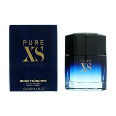 Meeste parfüüm Pure XS Paco Rabanne (100 ml) EDT hind ja info | Paco Rabanne Parfüümid, lõhnad ja kosmeetika | hansapost.ee