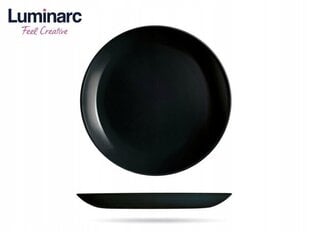 Luminarc magustoidutaldrik Pampille, 19 cm, must hind ja info | Lauanõud ja nõude komplektid | hansapost.ee