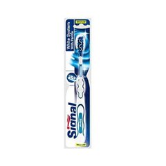 Signal Medium hard toothbrush White System medium цена и информация | Signal Гигиенические товары | hansapost.ee