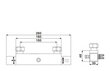 Dušikomplekt termostaadiga Mexen Tim black mat square hind ja info | Dušikomplektid ja süsteemid | hansapost.ee