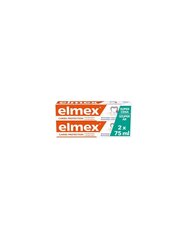 Elmex Hambapasta Anti Caries Protection Duopack 2 x 75 ml цена и информация | Для ухода за зубами | hansapost.ee