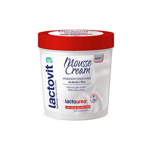 Lactovit Niisutav vahukreem näole ja kehale Lactourea Mousse Cream 250 ml hind ja info | Kehakreemid, kehaõlid ja losjoonid | hansapost.ee