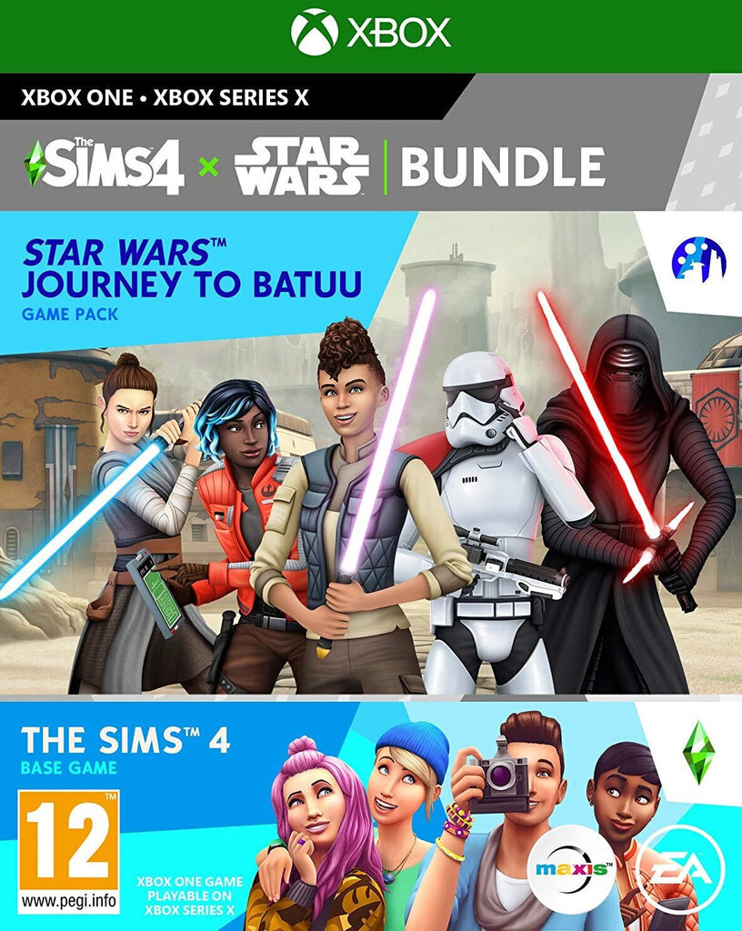 XBOX ONE/ XBOX SERIES X mäng Sims™ 4 & Star Wars™ Journey to Batuu цена и информация | Konsooli- ja arvutimängud | hansapost.ee