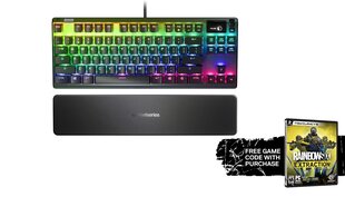 Клавиатура SteelSeries, Apex 7 TKL, Blue Switch, US цена и информация | Клавиатуры | hansapost.ee