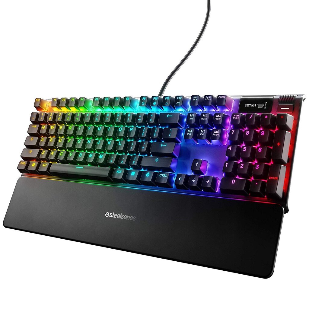 SteelSeries Apex 7 RGB US Gateron Brown Switches цена и информация | Klaviatuurid | hansapost.ee