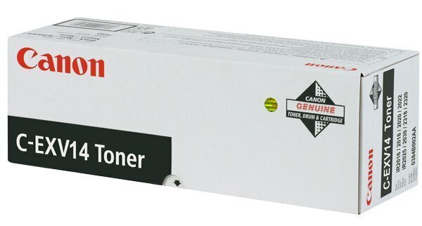 Laserprinteri kassett Canon C-EXV 14 kahekordne pakk (0384B002), Must, 25000 lk цена и информация | Laserprinteri toonerid | hansapost.ee