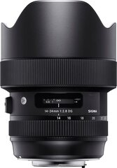 Sigma 14-24mm F2.8 DG HSM, Art, Nikon F mount hind ja info | Fotoaparaatide objektiivid | hansapost.ee