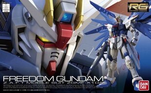 Bandai - RG ZGMF-X10A Freedom Gundam, 1/144, 61614 hind ja info | Arendavad laste mänguasjad | hansapost.ee