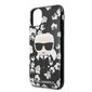 Telefoniümbris Karl Lagerfeld KLHCN58FLFBBK iPhone 11 Pro black Flower Ikonik Karl цена и информация | Telefonide kaitsekaaned ja -ümbrised | hansapost.ee
