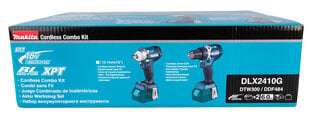 Combokit LXT® DLX2410G Makita hind ja info | Akutrellid, puurid ja kruvikeerajad | hansapost.ee