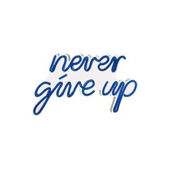 Настенный светильник Never Give Up цена и информация | Настенные светильники | hansapost.ee