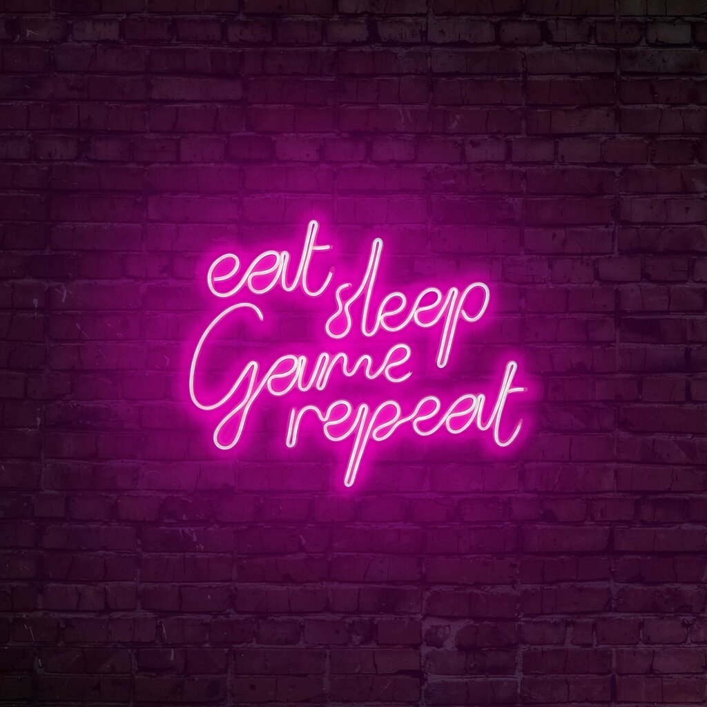 Настенный светильник eat sleep Game repeat цена | hansapost.ee