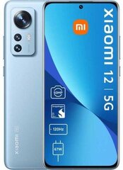 Xiaomi 12 5G 8/256GB MZB0ACZEU Blue цена и информация | Мобильные телефоны | hansapost.ee