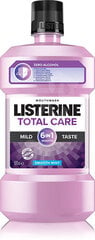Listerine Mouthwash täiesti hooldusvaba Total Care Mild Taste 500 ml цена и информация | Зубные щетки, пасты | hansapost.ee