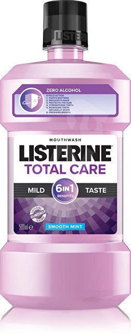 Listerine Mouthwash täiesti hooldusvaba Total Care Mild Taste 500 ml цена и информация | Hambaharjad, hampapastad ja suuloputusvedelikud | hansapost.ee