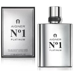 Aigner Nr 1 plaatina – EDT 100 ml цена и информация | Духи для Него | hansapost.ee