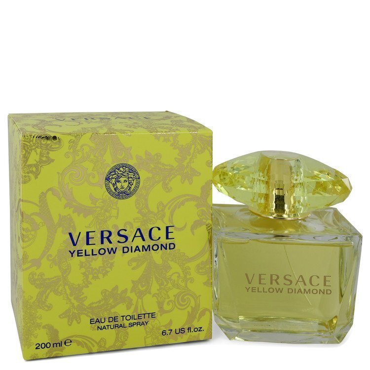 Parfüümvesi Versace Yellow Diamond EDT naistele, 200 ml цена и информация | Parfüümid naistele | hansapost.ee