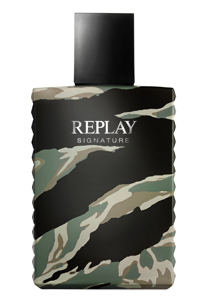 Replay Signature Man EDT meestele 50 ml цена и информация | Parfüümid meestele | hansapost.ee