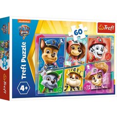 Puslede komplekt Trefl Käpapatrull (Paw Patrol), 60 tk цена и информация | Пазлы | hansapost.ee