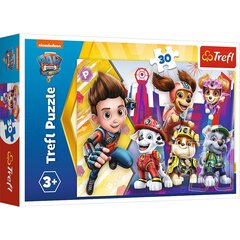 Набор пазлов Trefl Paw Patrol (Щенячий патруль), 30 дет. цена и информация | Пазлы | hansapost.ee