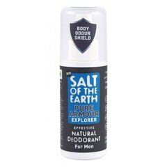 Salt-Of-The-Earth Natural Deodorant for Men Pure Armor Explorer ( Natura l Deodorant) 100 ml 100ml цена и информация | Дезодоранты | hansapost.ee