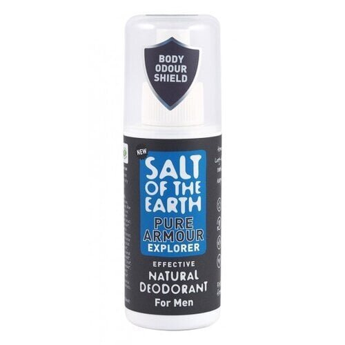 Salt Of The Earth Naturaalne deodorant meestele Pure Armor Explorer ( Natura l Deodorant) 100 ml hind ja info | Deodorandid | hansapost.ee