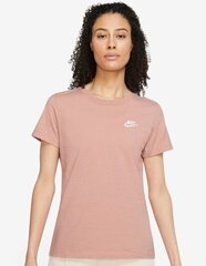 Футболка женская Nike Club, розовая цена и информация | Женские блузки, рубашки | hansapost.ee