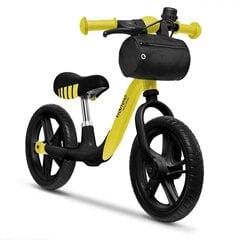 Tasakaaluratas Lionelo Arie, Yellow Lemon цена и информация | Балансировочные велосипеды | hansapost.ee