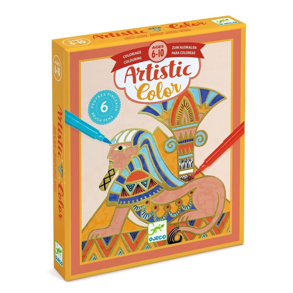 Kunstiline värvimiskomplekt Egiptus Djeco, DJ09476 цена и информация | Arendavad laste mänguasjad | hansapost.ee