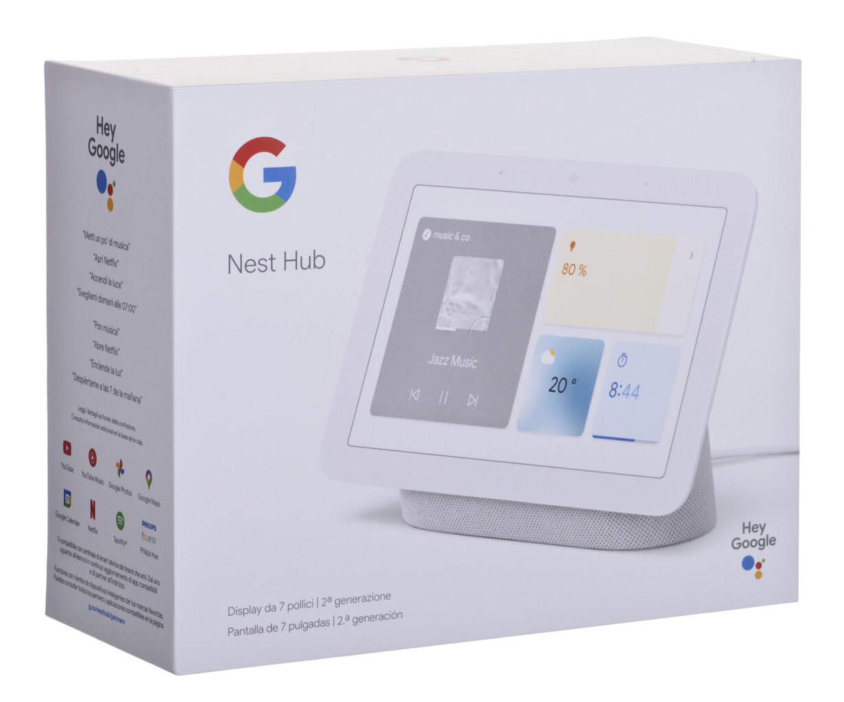 Google Nest Hub 2 Grigio Chiaro hind ja info | Kõlarid | hansapost.ee