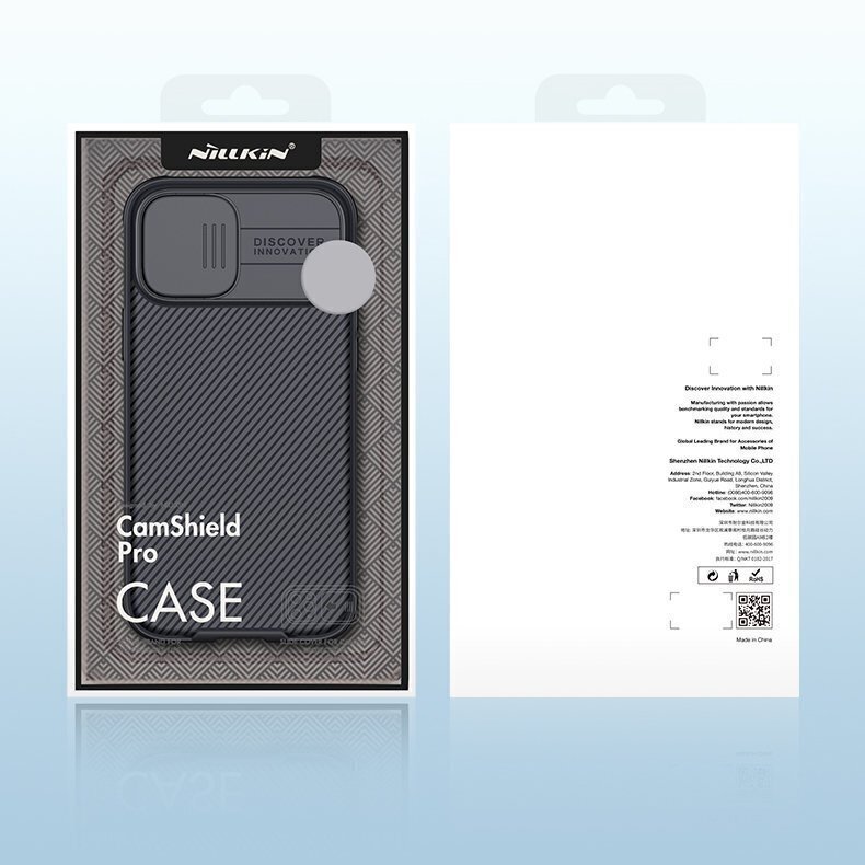 Nillkin CamShield Pro Hard Case for iPhone 12/12 Pro 6.1 Black hind ja info | Telefonide kaitsekaaned ja -ümbrised | hansapost.ee