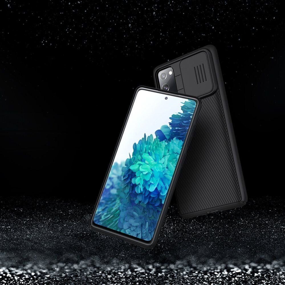 Telefoniümbris Nillkin CamShield Samsung Galaxy S20 FE 5G, must hind ja info | Telefonide kaitsekaaned ja -ümbrised | hansapost.ee