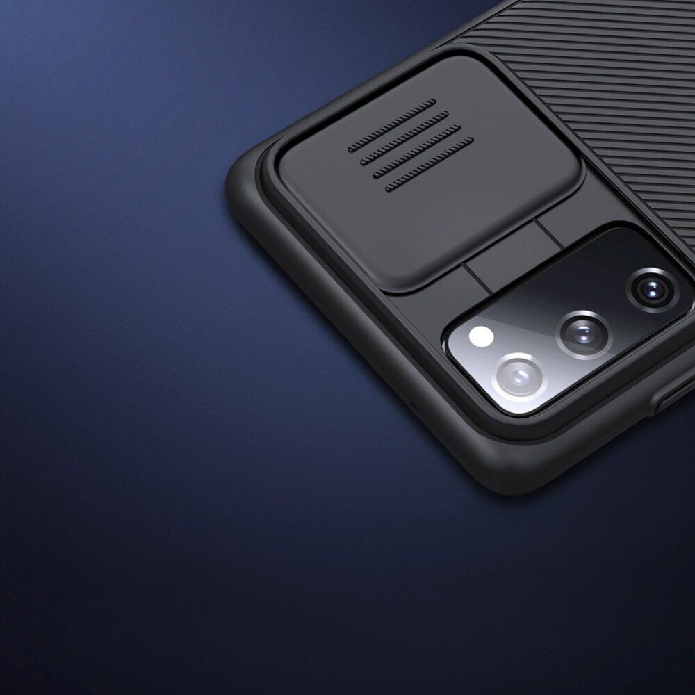 Telefoniümbris Nillkin CamShield Samsung Galaxy S20 FE 5G, must hind ja info | Telefonide kaitsekaaned ja -ümbrised | hansapost.ee