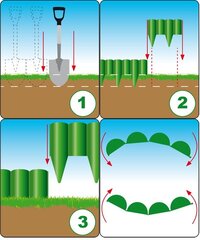 Piire Bradas Palgarden 2,5 m, pruun price and information | Fences, lawns, garden nets | hansapost.ee