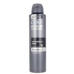 Meeste pihustatav antiperspirant Dove Men Invisible Dry 250 ml hind ja info | Deodorandid | hansapost.ee