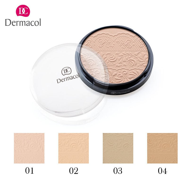 Kompaktpuuder Dermacol Compact Powder 8 g, 3 hind ja info | Jumestuskreemid ja puudrid | hansapost.ee