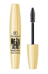 Тушь для ресниц Dermacol Mega Lashes, 13 мл, черная цена и информация | Тушь, средства для роста ресниц, тени для век, карандаши для глаз | hansapost.ee