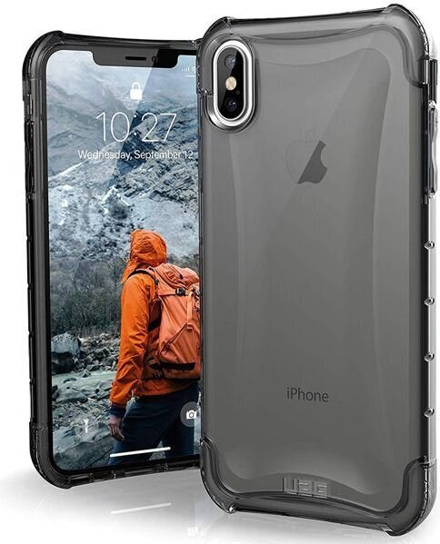 (UAG) Urban Armor Gear Plyo ümbris Iphone XS MAX-le läbipaistev-must цена и информация | Telefonide kaitsekaaned ja -ümbrised | hansapost.ee