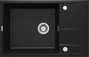 Graniidist köögivalamu Deante Eridan ZQE N11B, Nero price and information | Kitchen sinks | hansapost.ee