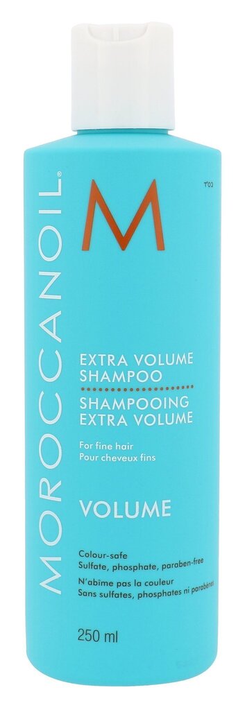 Volüümi andev šampoon Moroccanoil Extra Volume 250 ml hind ja info | Šampoonid | hansapost.ee