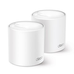 Wireless Router|TP-LINK|Wireless Router|2-pack|2900 Mbps|Mesh|Wi-Fi 6|3x10/100/1000M|Number of antennas 2|DECOX50(2-PACK) цена и информация | Точки беспроводного доступа (Access Point) | hansapost.ee
