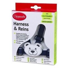 Clippasafe детские ремни Harness&Reins Character, Teddy цена и информация | Товары для безопасности детей дома | hansapost.ee