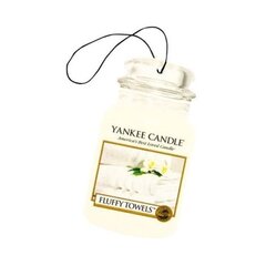 Auto õhuvärskendaja Yankee Candle Car Jar Fluffy Towels hind ja info | Yankee Candle Autokaubad | hansapost.ee