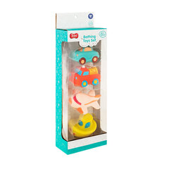 Smiki резиновые игрушки для ванны Транспортные средства, 4 шт. цена и информация | Smiki Товары для детей и младенцев | hansapost.ee