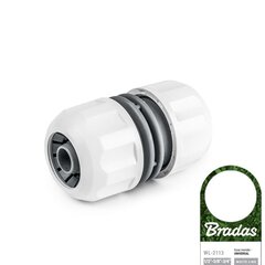 Universaalne kastmisvooliku ühendusadapter Bradas WHITE LINE UNIVERSAL 1/2", 5/8", 3/4" hind ja info | Niisutussüsteemid, kastmisvoolikud ja kastekannud | hansapost.ee