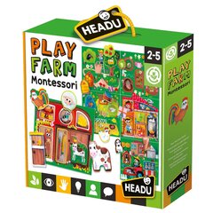 Развивающая игра Headu Montessori, ферма цена и информация | Развивающие игрушки для детей | hansapost.ee