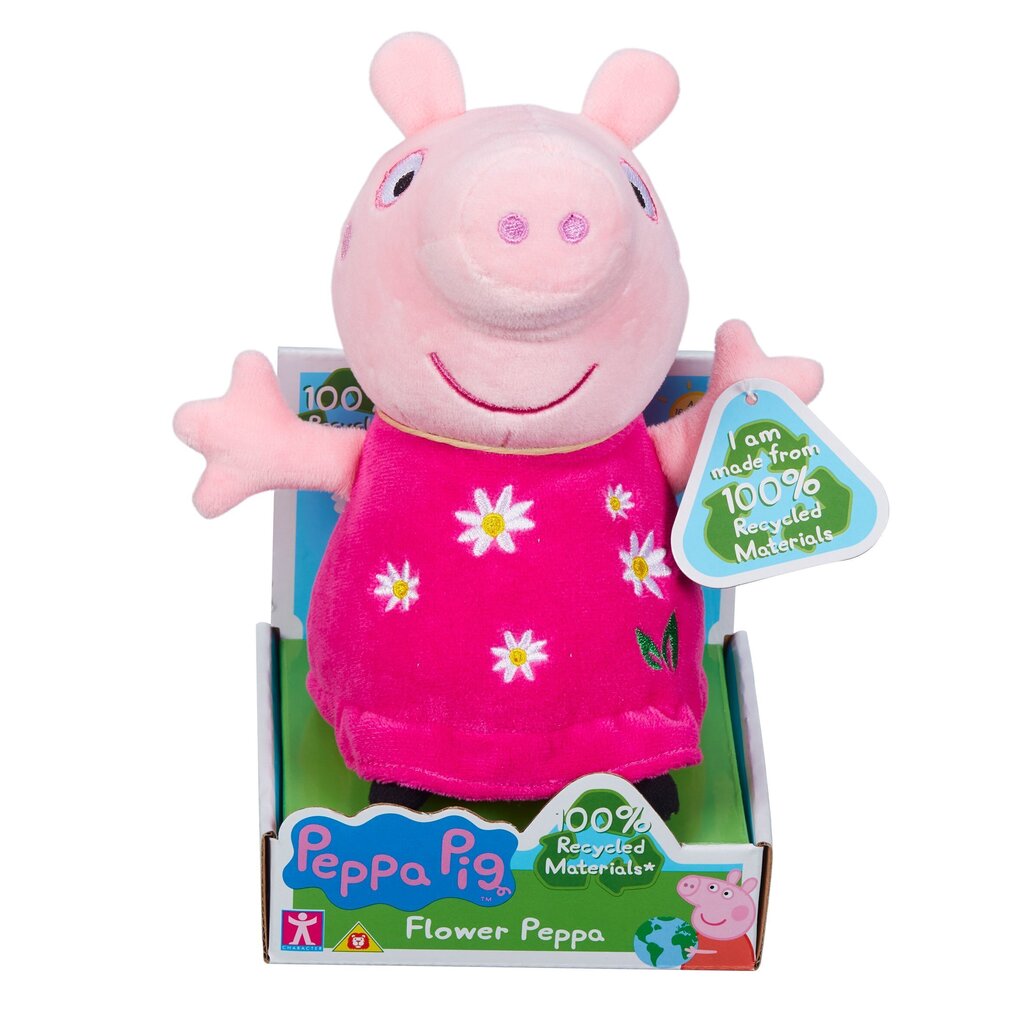 Plüüsist mänguasi Põrsas Peppa (Peppa Pig), 20 cm цена и информация |  Pehmed mänguasjad ja kaisukad | hansapost.ee